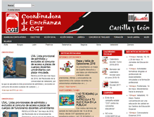 Tablet Screenshot of cgteducacioncyl.org